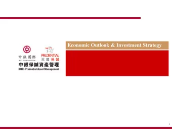 Economic Outlook &amp; Investment Strategy  1  YTD Global Stock Market Performances  MSCI ACWI