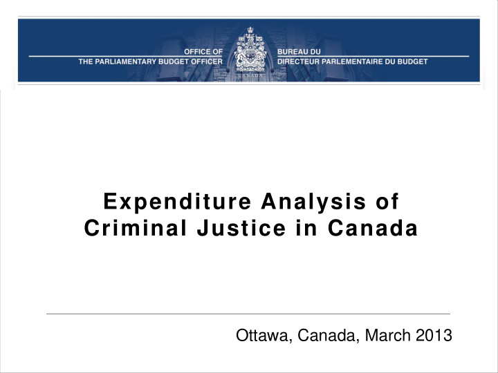 criminal justice in canada