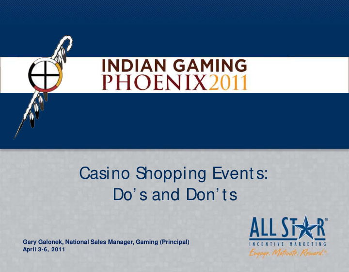 casino s hopping events do s and don ts