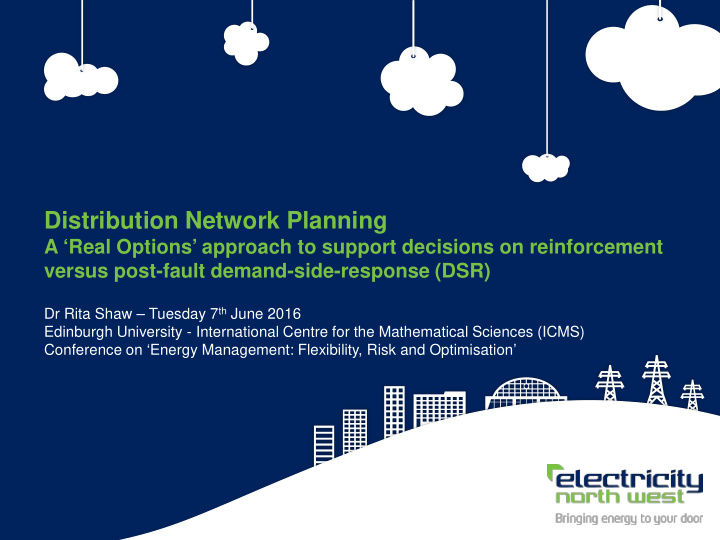 distribution network planning