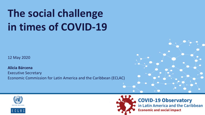 the social challenge in times of covid 19