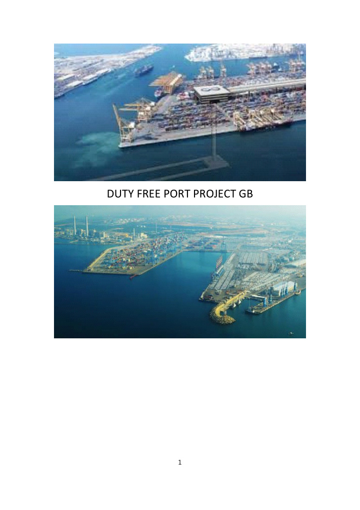 duty free port project gb