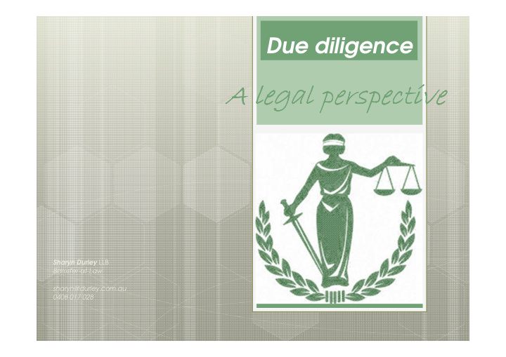 a legal perspective a legal perspective a legal