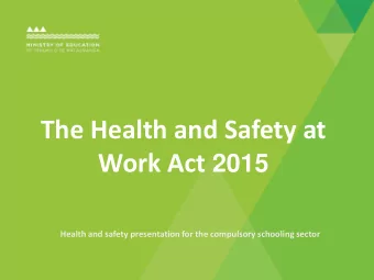 Ministry    Letter to all schools    Ministry advisors trained on how best  to support the