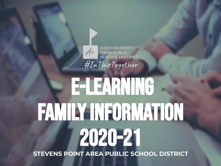 e learning family information 2020 21