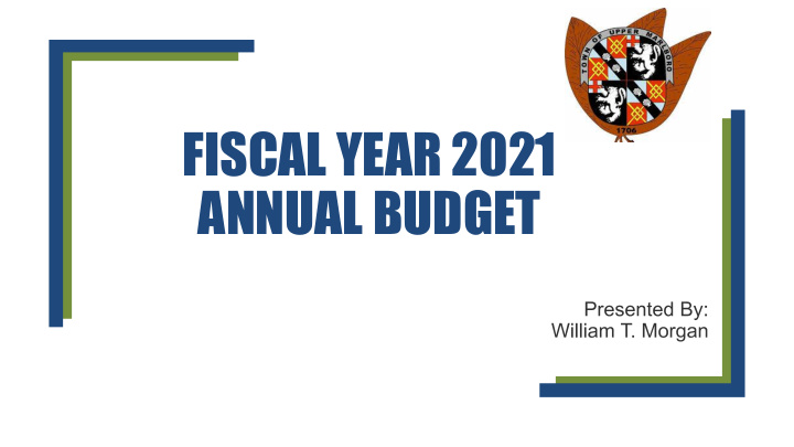 fiscal year 2021 annual budget fy2021