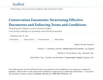 Documents and Enforcing Terms and Conditions  Navigating Due Diligence and Development Rights,