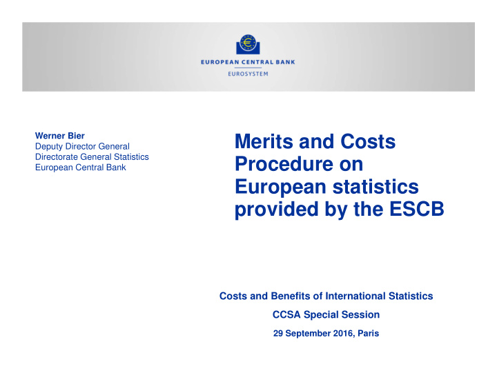 merits and costs
