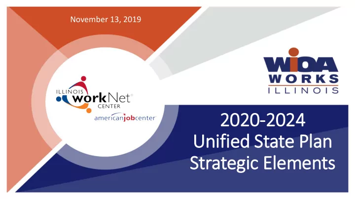 2020 2020 2024 2024 unif ifie ied state plan strateg egic