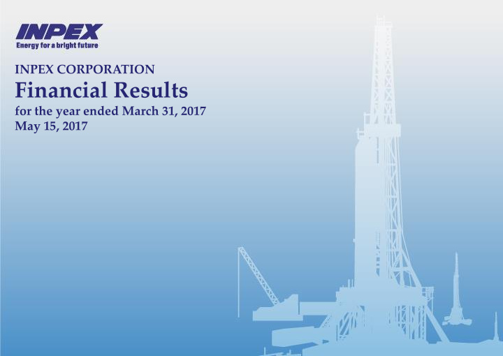 financial results