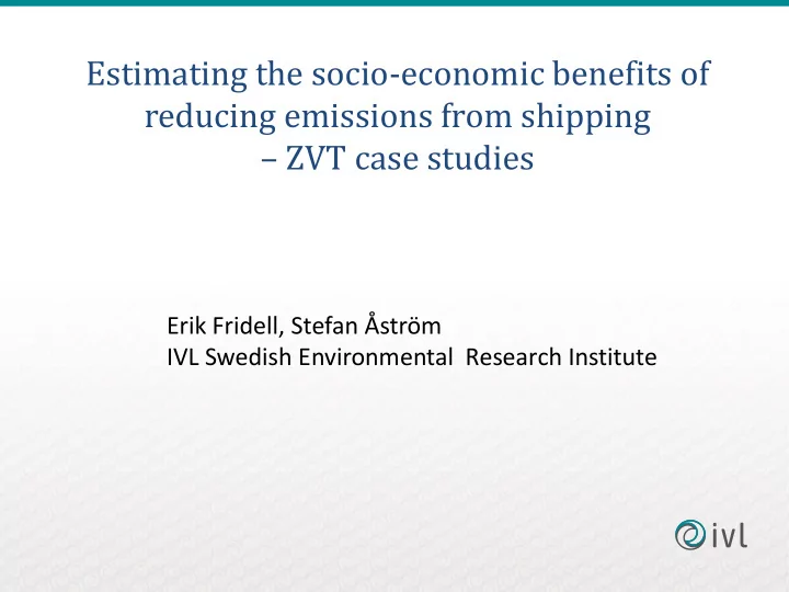zvt case studies