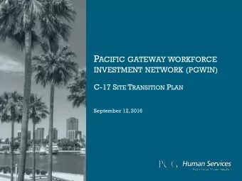 Agenda  Welcome and Introductions  Regional Background  Project Overview  Projected