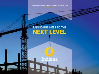 NEXT LEVEL  IEDC CORE  IEDC CORE PURPOSE  PURPOSE  To create the opportunity for all Hoosiers to
