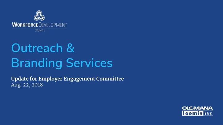 outreach branding services