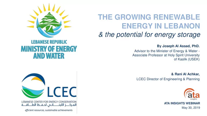 the growing renewable