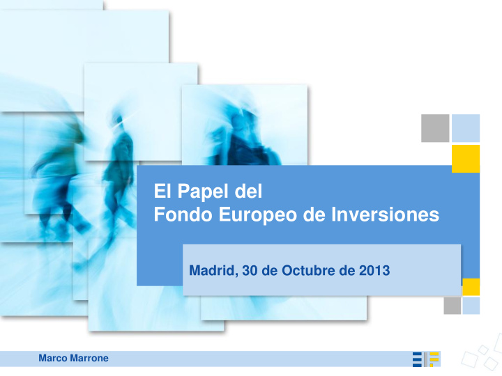 fondo europeo de inversiones