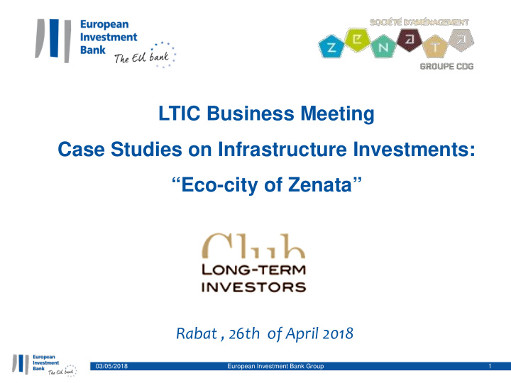 ltic business meeting case studies on infrastructure
