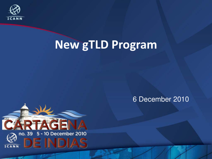 new gtld program