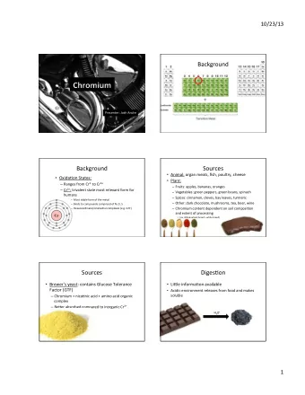 Background    Presenter:  Josh  Andre    Background    Sources    Animal: