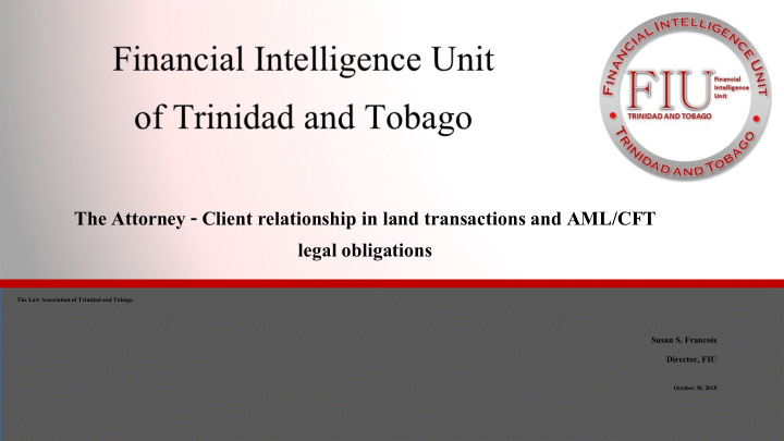 the attorney client relationship in land transactions and