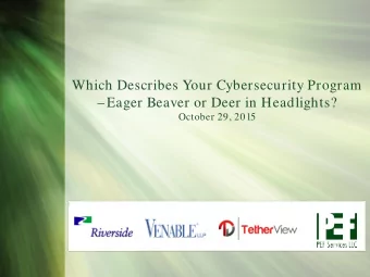 What you will learn    .  How to apply the results from The Office of Compliance