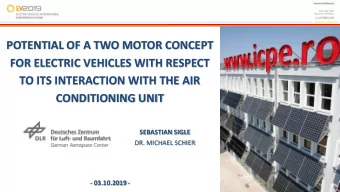 POTENTIAL OF A TWO MOTOR CONCEPT  FOR ELECTRIC VEHICLES WITH RESPECT  TO ITS INTERACTION WITH THE