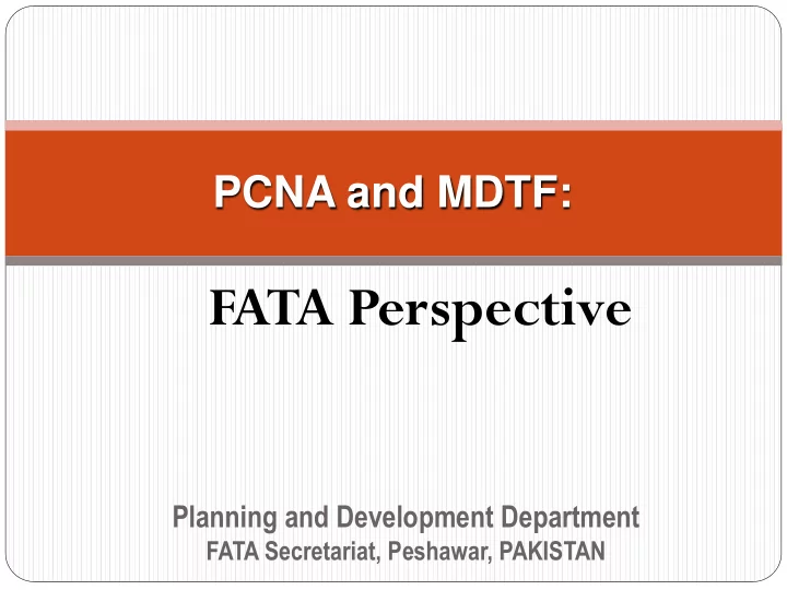 fata perspective