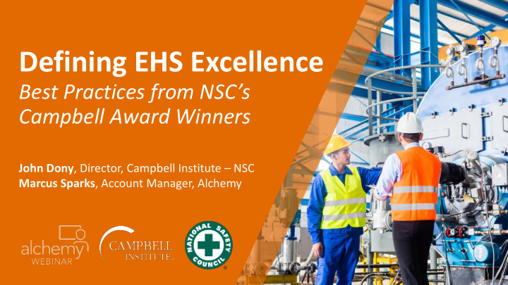 defining ehs excellence
