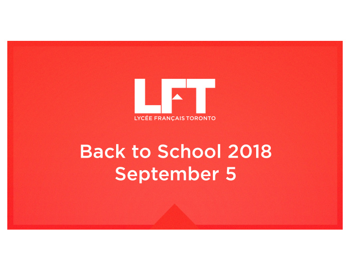 back to school 2018 september 5 back to school lyc ens