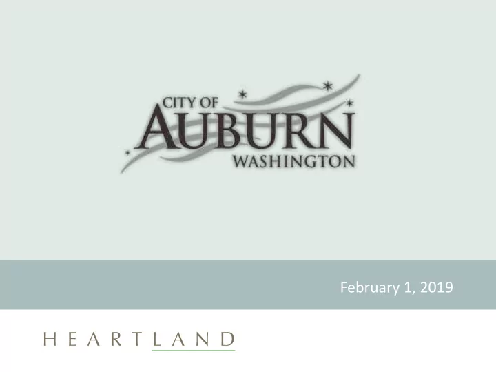 february 1 2019 presentation outline