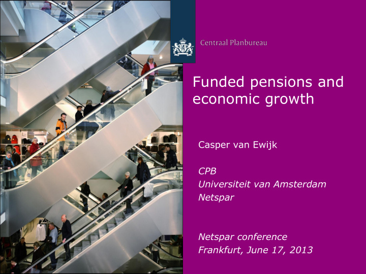 funded pensions and economic growth