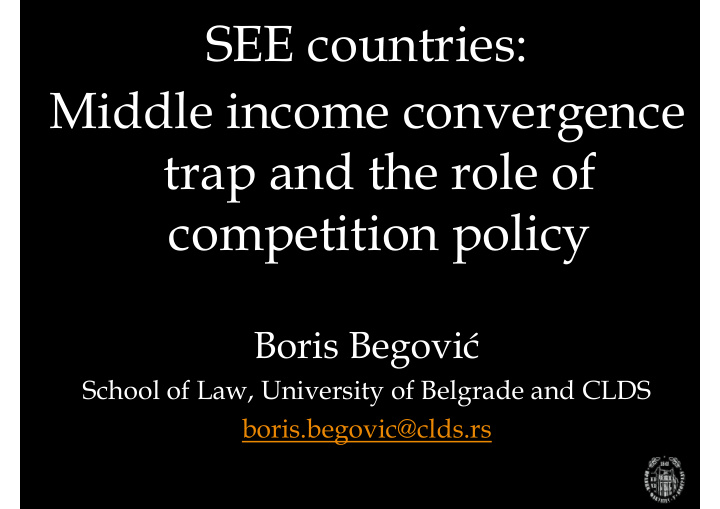 see countries middle income convergence trap and the role