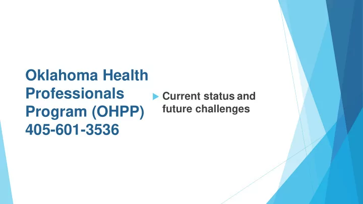 oklahoma health professionals