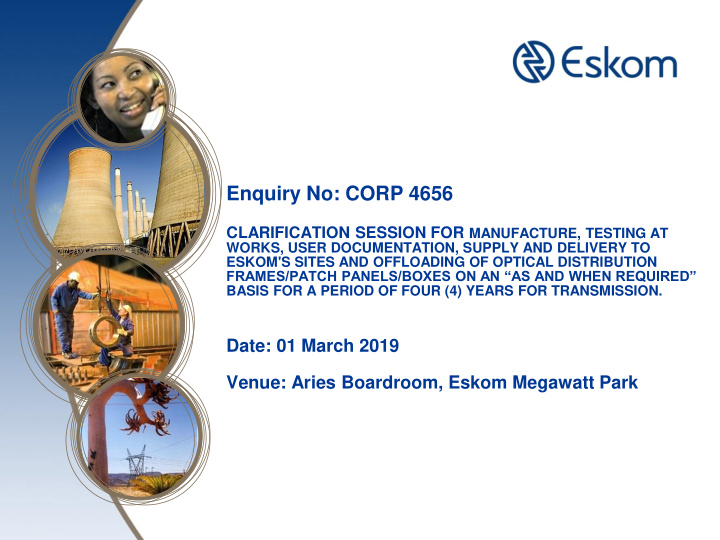 enquiry no corp 4656
