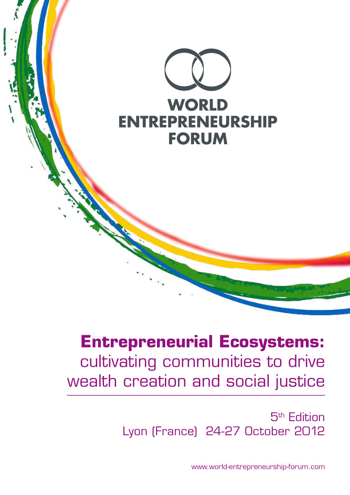 entrepreneurial ecosystems cultivating communities to