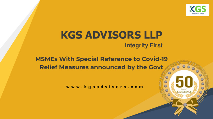 kgs advisors llp