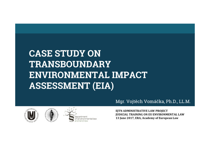 case study on transboundary environmental impact
