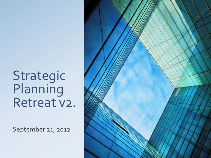 strategic