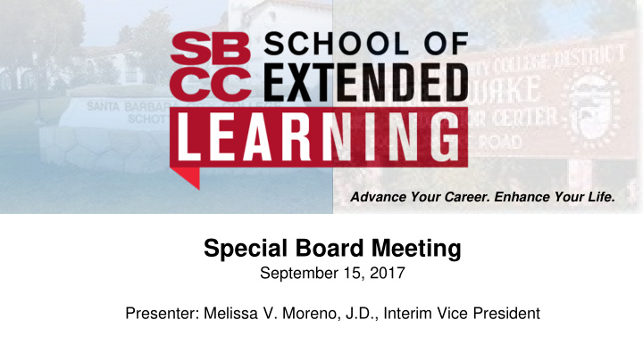 special board meeting