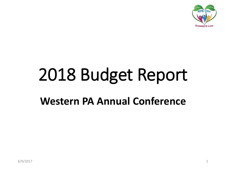 2018 2018 bu budget t report ort