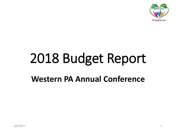 2018 2018 bu budget t report ort