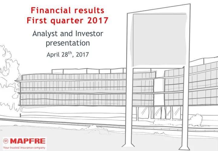 first quarter 2017