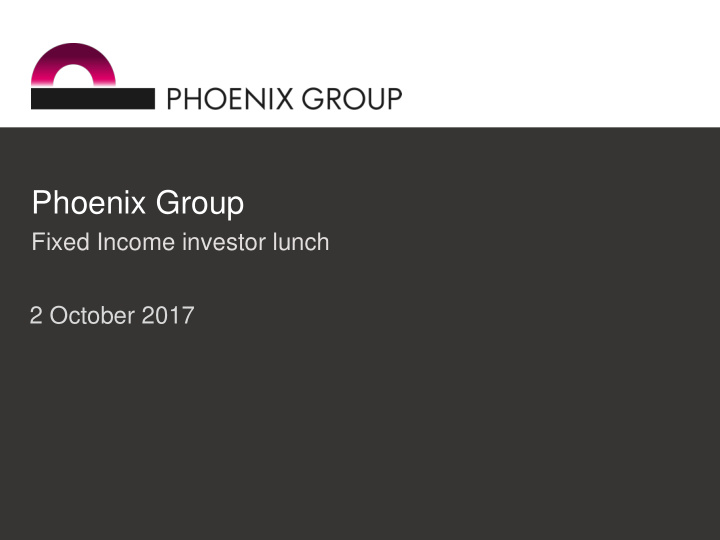 phoenix group