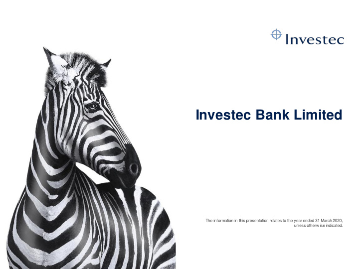 investec bank limited