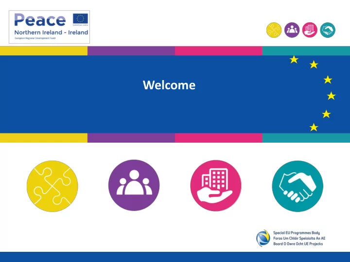 welcome agenda
