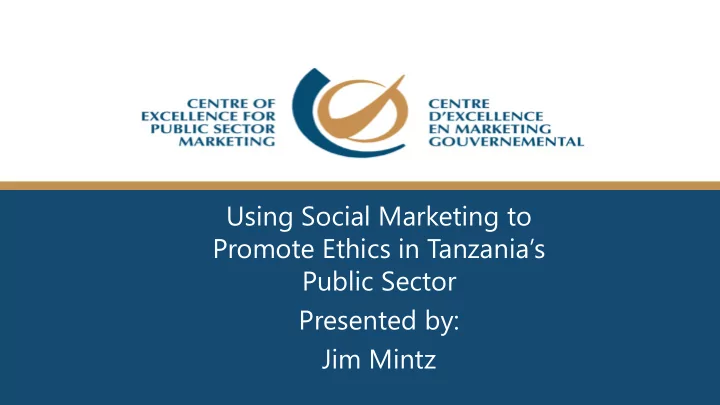 using social marketing to