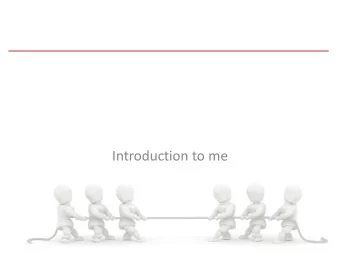 Introduction to me  What is Ethics?  Ethics is about how we meet the challenge  of doing the