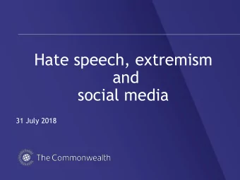 and  social media  31 July 2018  3 quick definitions and a touch of history  What is Violent