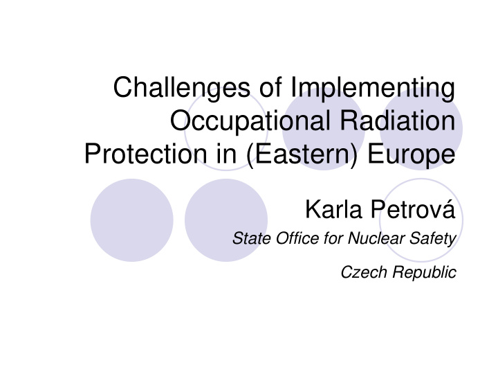 occupational radiation