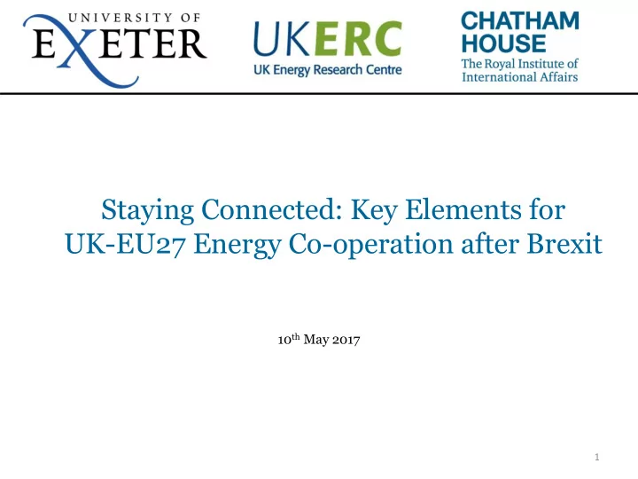 staying connected key elements for